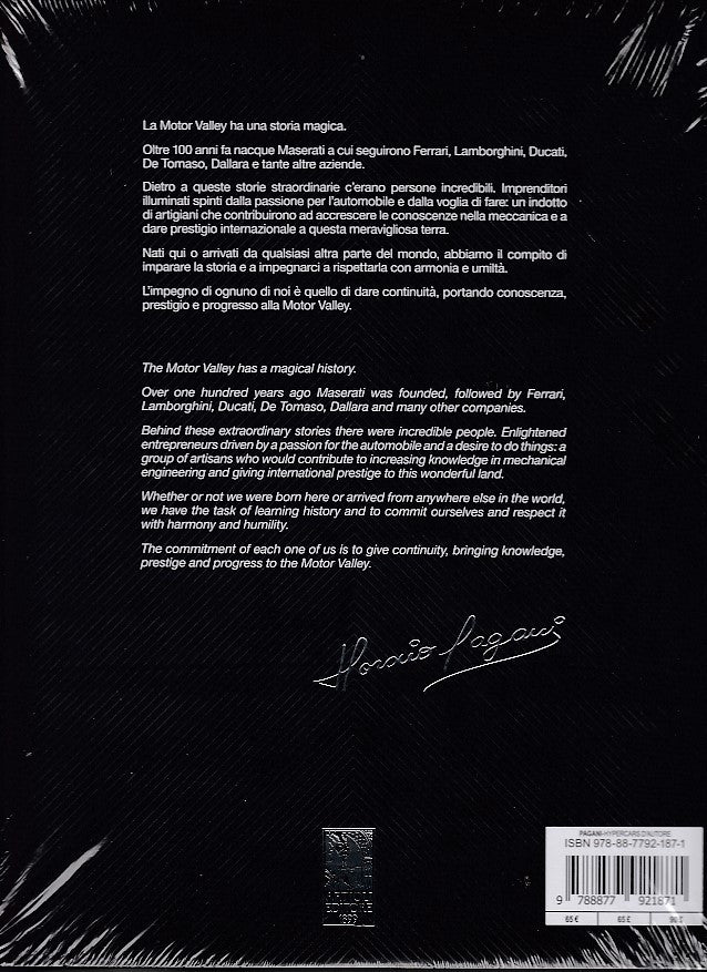 Pagani - Hypercars D'Autore (Daniele Buzzonetti) (9788877921871)