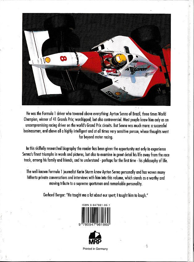 Ayrton Senna - Goodbye Champion, Farewell Friend (Karin Sturm, 2000) (9780947981860)