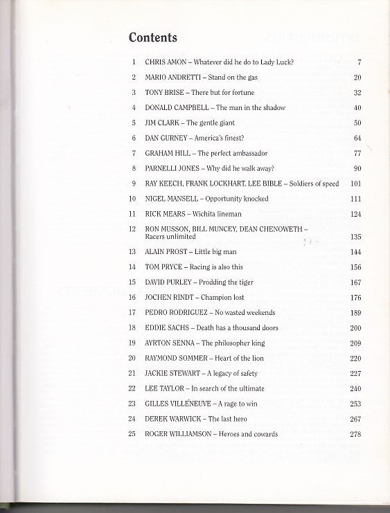 Racers Apart: Memories of Motorsport Heroes (David Tremayne, 1991) (9780947981587)