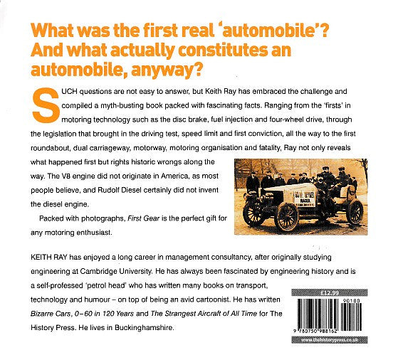 First Gear - Myth-Busting Motoring Milestones (Keith Ray) (9780750988162)