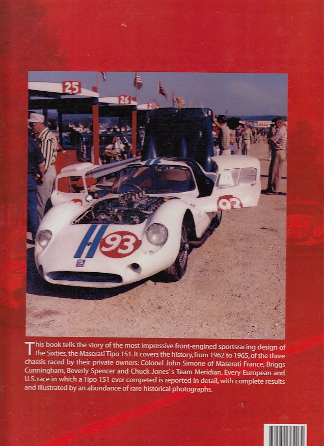 Maserati Tipo 151 The Last Monster from Modena (Michel Bollee, Willem Oosthoek, 2005) (9782951364264)