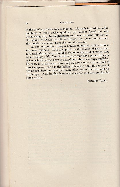 Book page with heading FOREWORD and dense printed paragraph text