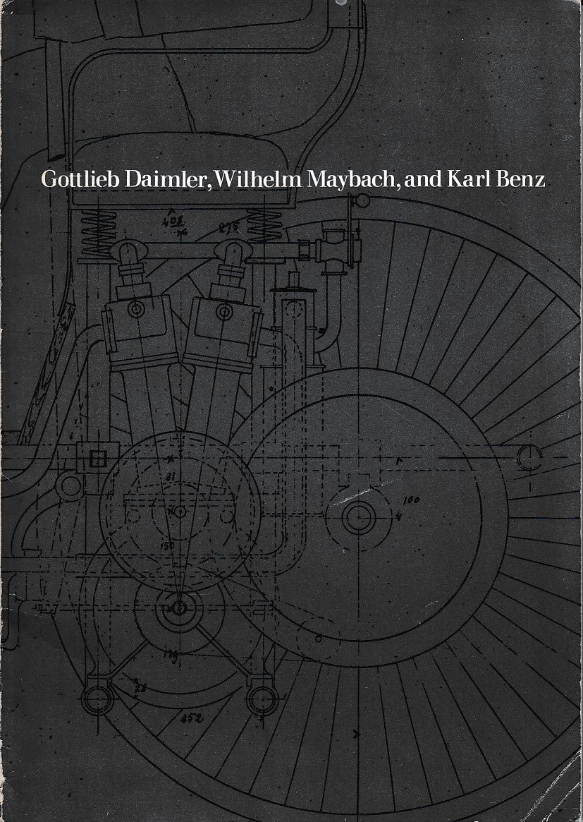 Gottlieb Daimler, Wilhelm Maybach, and Karl Benz (Friedrich Schildberger, 1960)