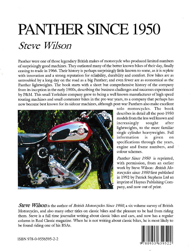 Panther Since 1950 (Steve Wilson, 2008)