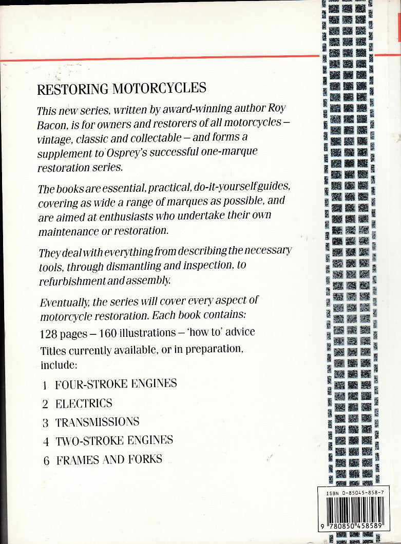 Restoring Motorcycles - Carburettors No.5 (Roy Bacon, 1989)