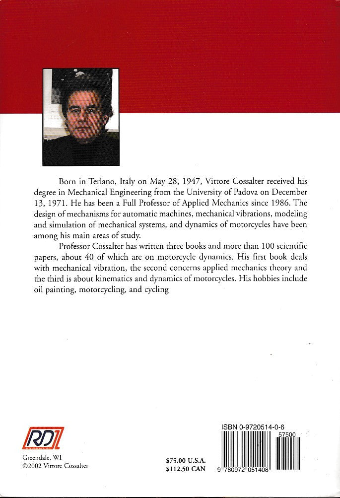 Motorcycle Dynamics (Vittore Cossalter, 2002)