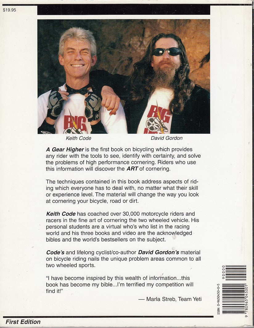 Gear Higher - The Bicycle Racer's Handbook of Techniques (Keith Code, 1st ed. 1998)