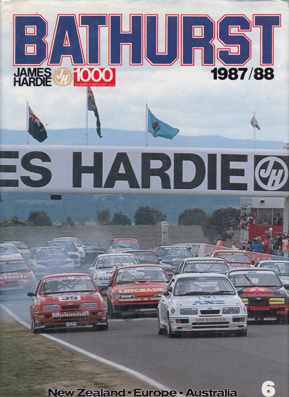 James Hardie 1000 Bathurst 1987/88 Book 6 Hardcover