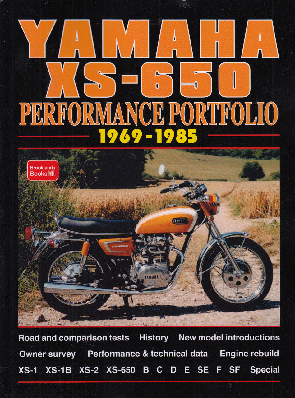 Yamaha Xs-650 1969-1985 Performance Portfolio
