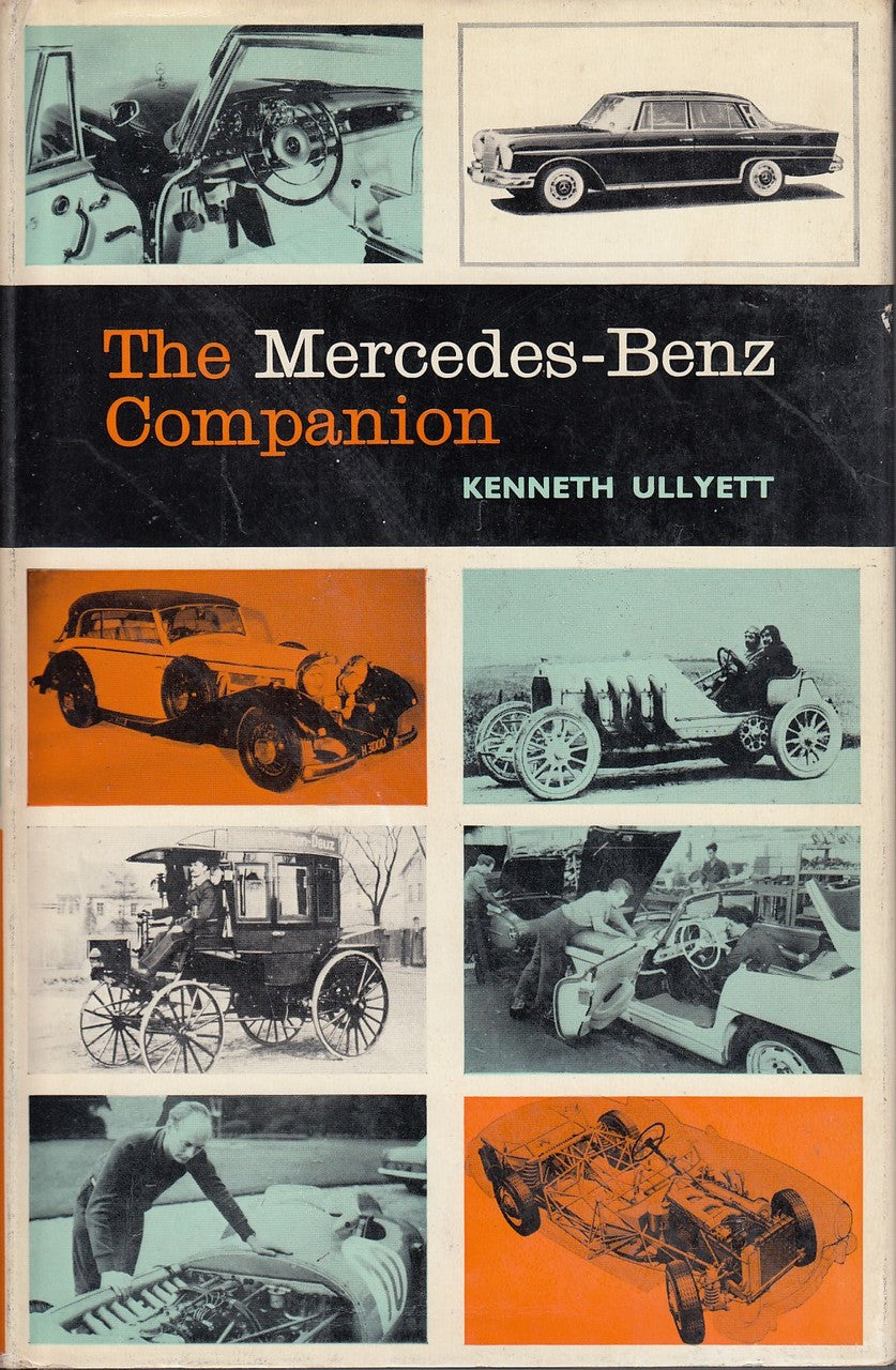 Mercedes-Benz Companion hardcover book cover with car illustrations and title text