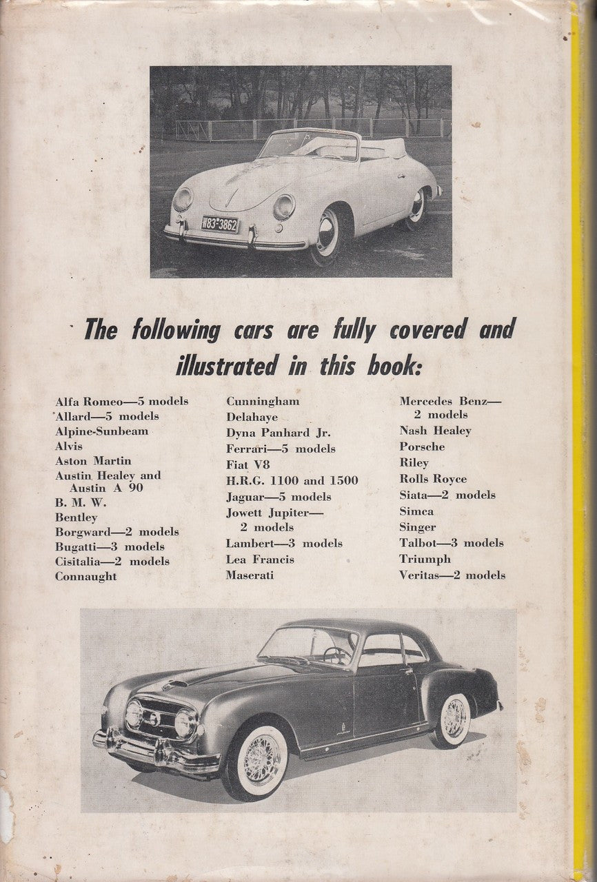 Sports cars - facts and pictures (Austin Conley, 1954, Hardcover)