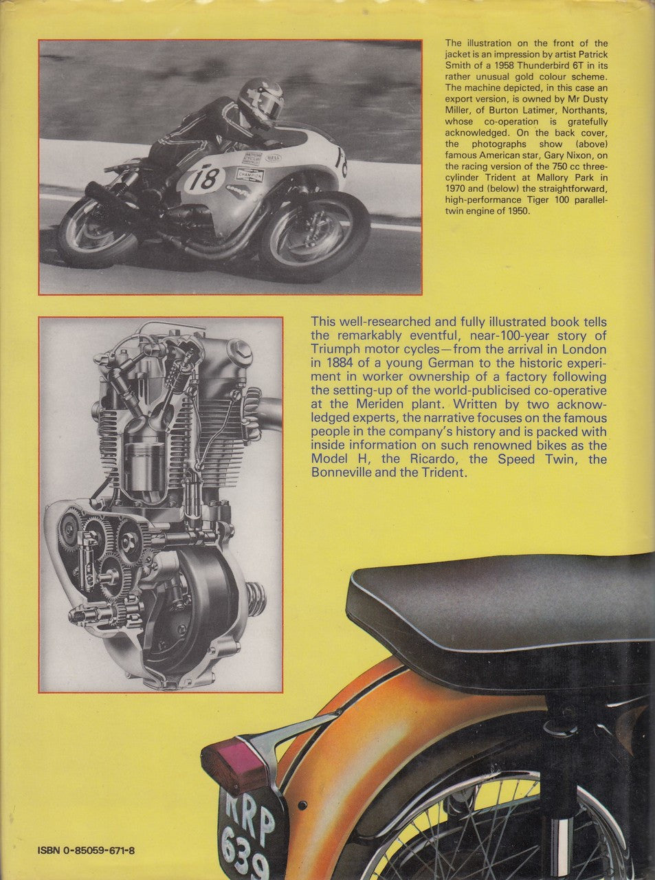 Story of Triumph Motor Cycles (Harry Louis and Bob Currie, Hardcover, 1983) (9780850596717)