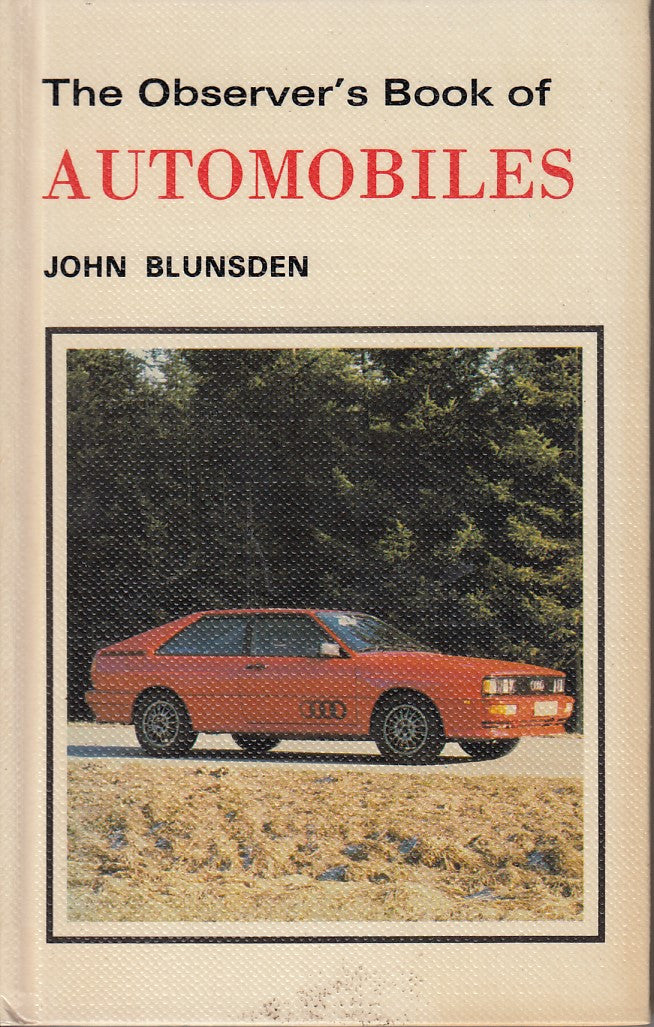 The Observer's Book of Automobiles (John Blunsden, 1981) (9780723216179)