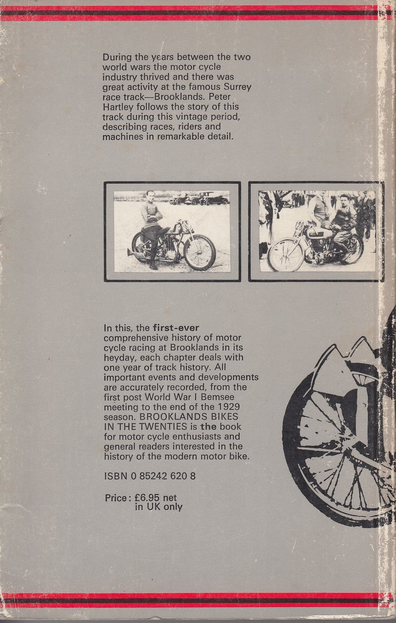Brooklands Bikes in the Twenties (Peter Hartley and C. F. Temple, 1980, Paperback) (9780852426203)