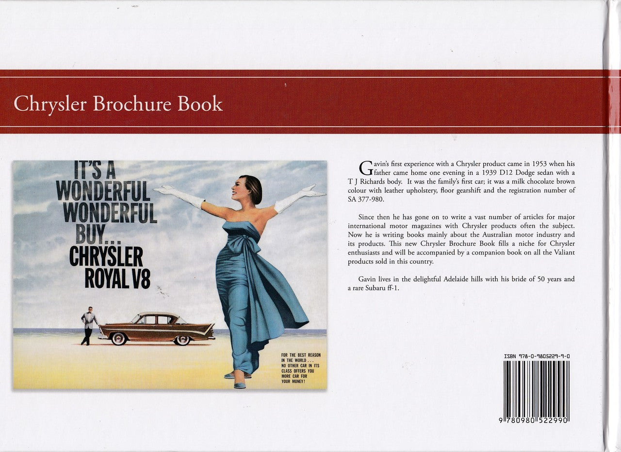 Chrysler Brochure Book (Gavin Farmer, Hardcover, 9780980522990)