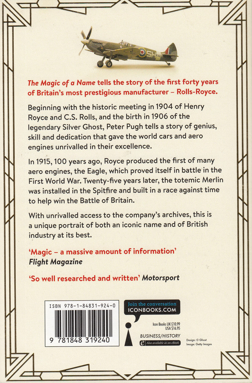 Rolls-Royce The Magic Of A Name (Paperback) (9781848319240)