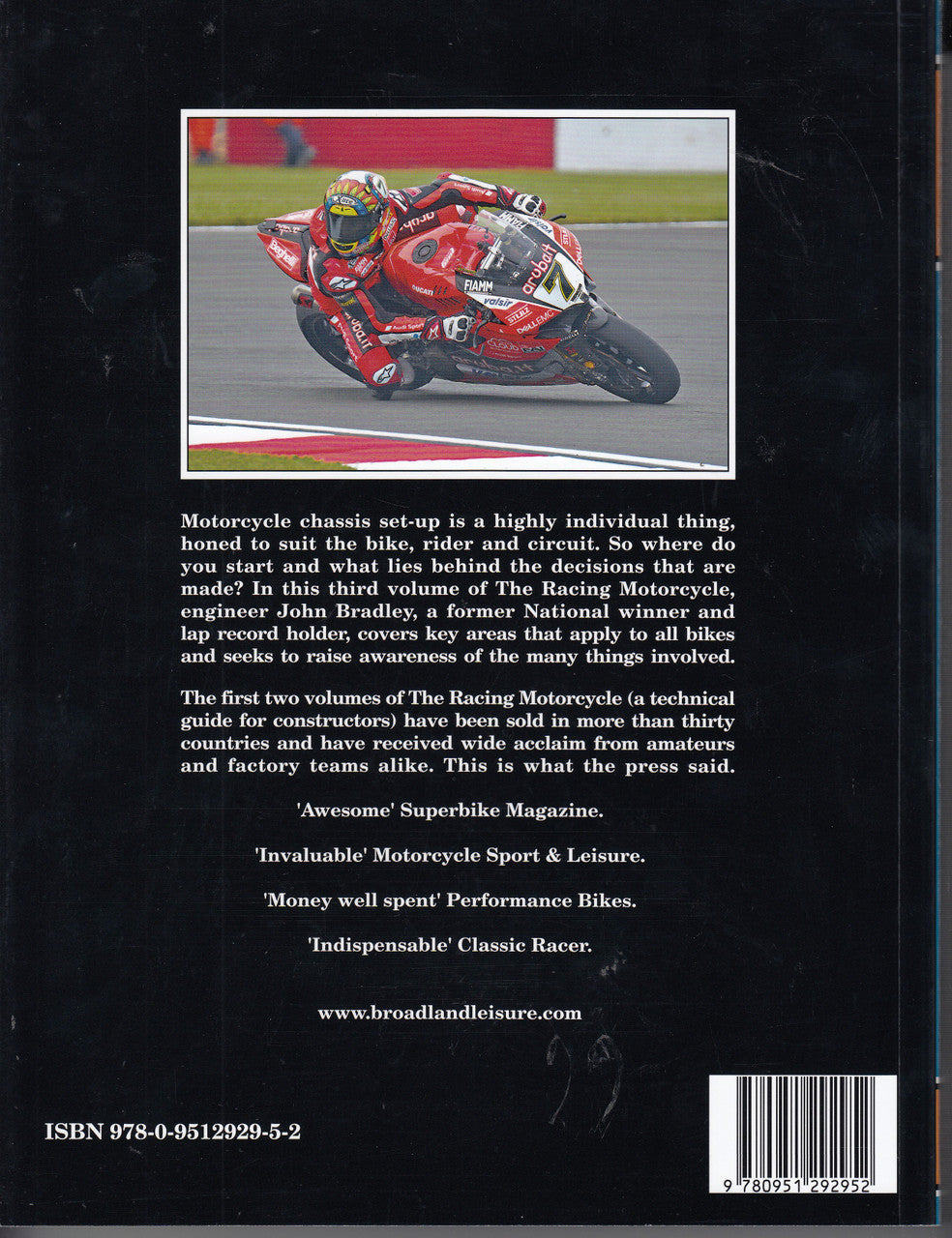 The Racing Motorcycle - Volume 3, An Introduction to Chassis Set Up (9780951292952)
