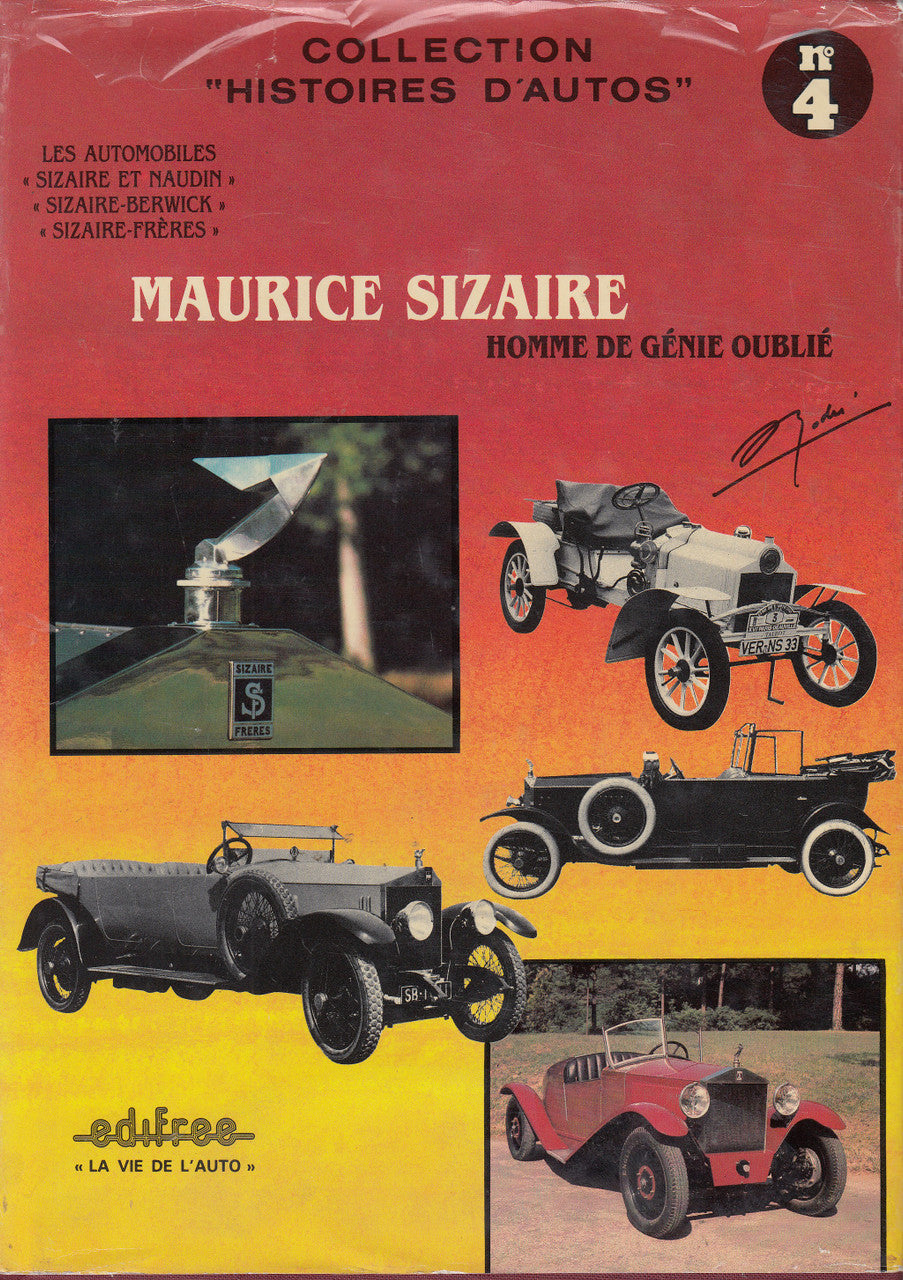 Maurice Sizaire - Homme de Genie Oublie (French Text) 1st Edition 1985 (9782905171023)