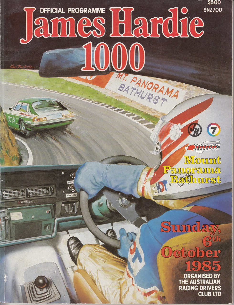 James Hardie 1000 Official Programme, Sunday 6 October 1985