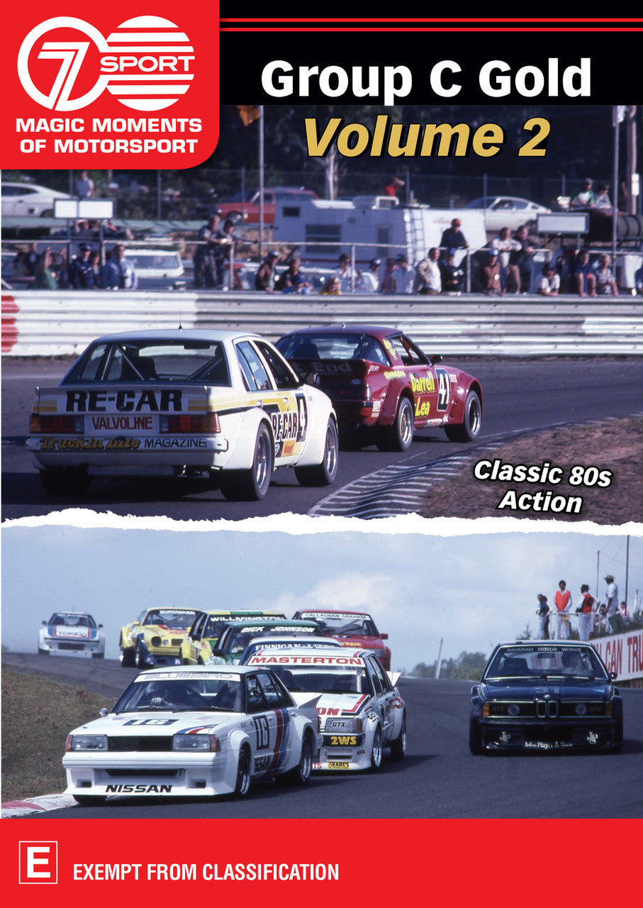 Group C Gold Volume 2 - Classic 80s Action DVD (9340601002906)