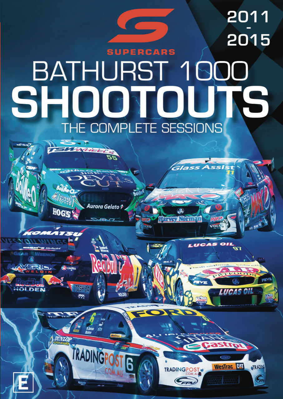 Supercars Bathurst 1000 Shoot Outs The Complete Sessions 2011 to 2015 DVD