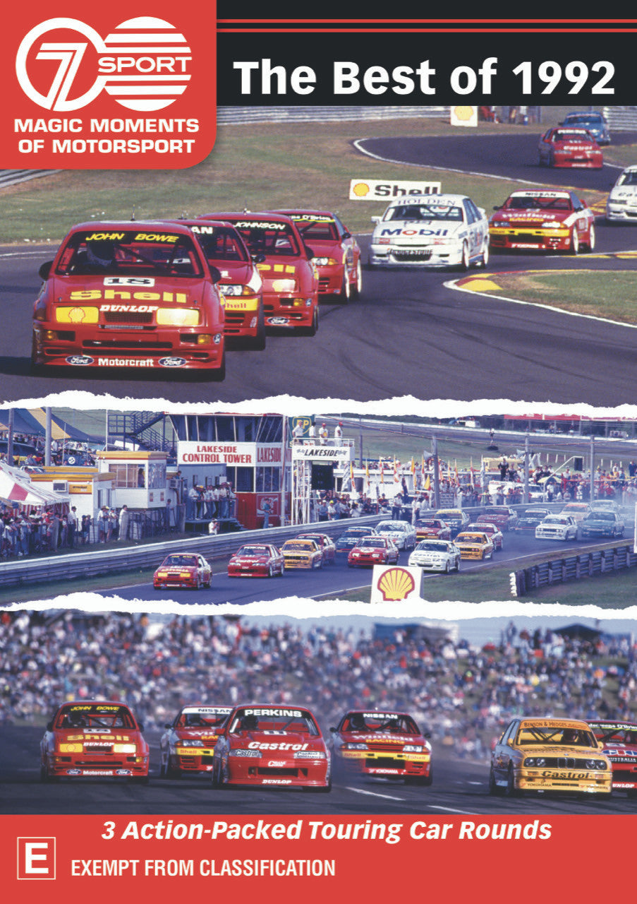 The Best Of 1992 - 3 Action-Packed Touring Car Rounds DVD