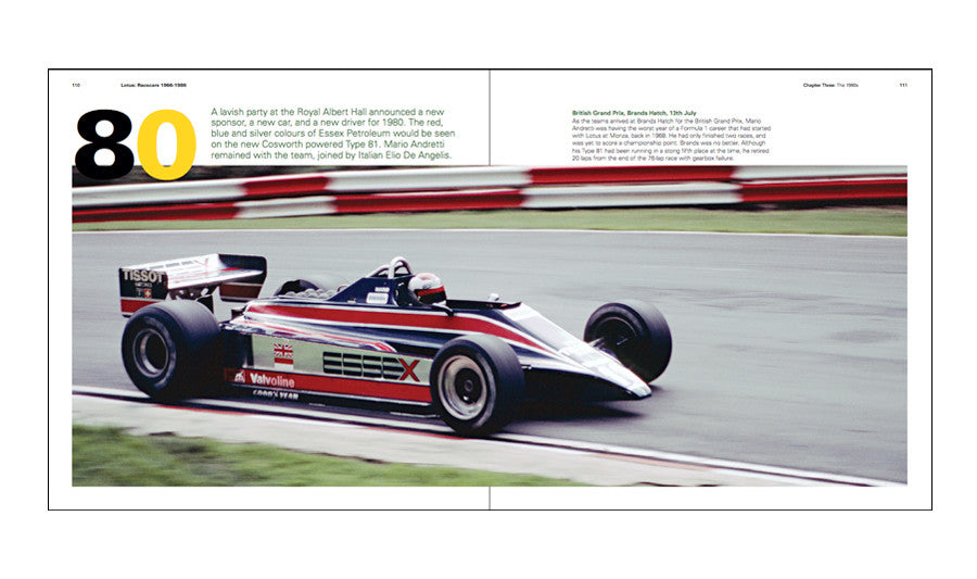 Lotus Racecars 1966 - 1986 Previously Unseen Images Sample Page