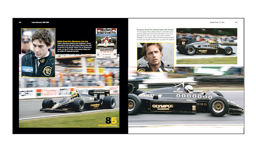 Lotus Racecars 1966 - 1986 Previously Unseen Images Sample Page