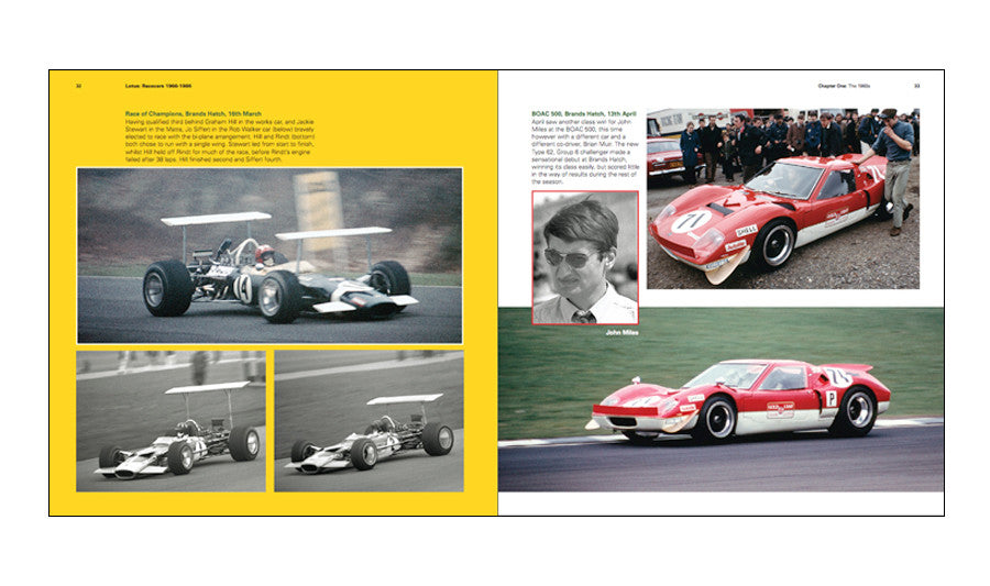 Lotus Racecars 1966 - 1986 Previously Unseen Images Sample Page