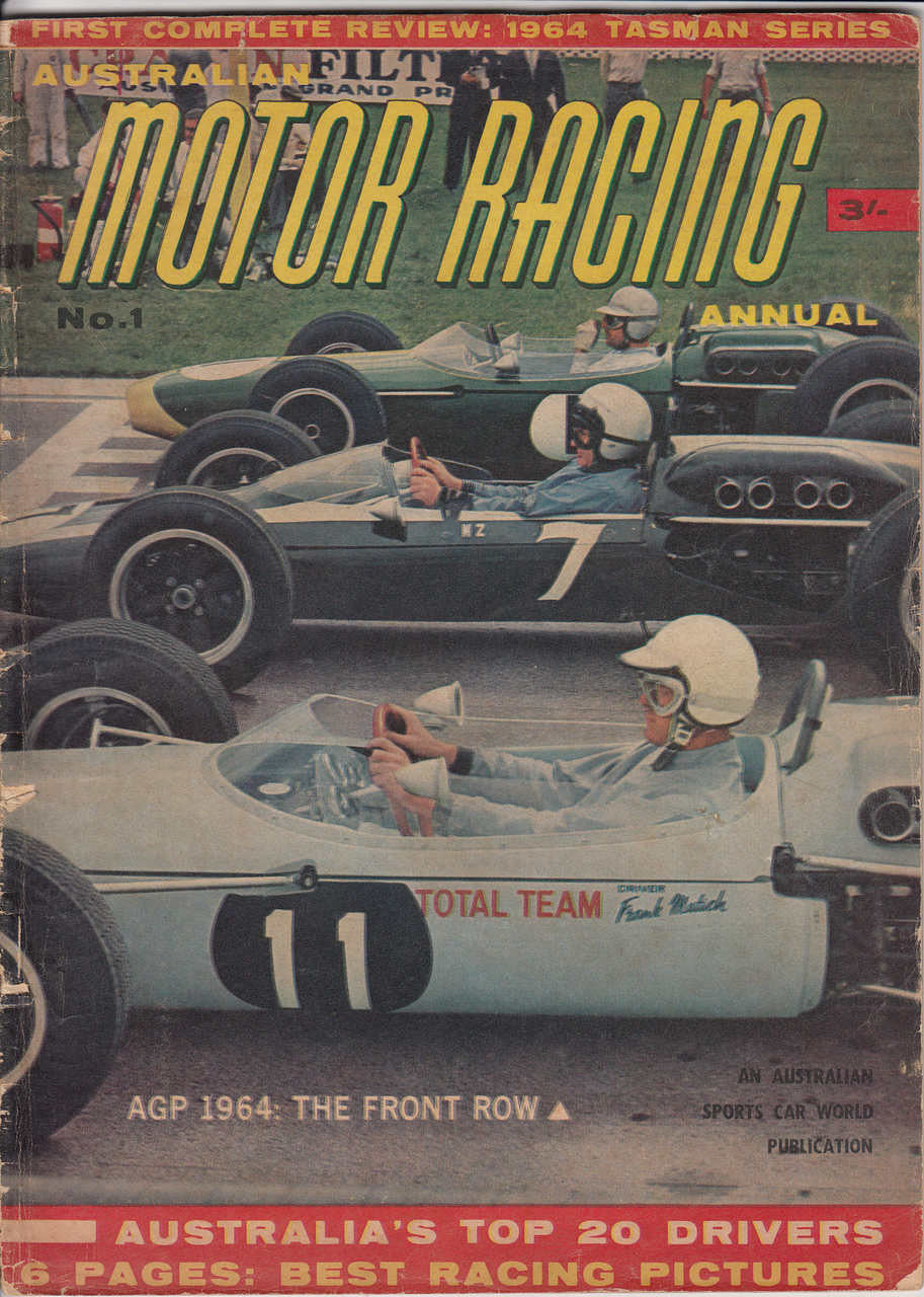 Australian Motor Racing Annual 1964, No 1, First Complete Review, Tasman Series