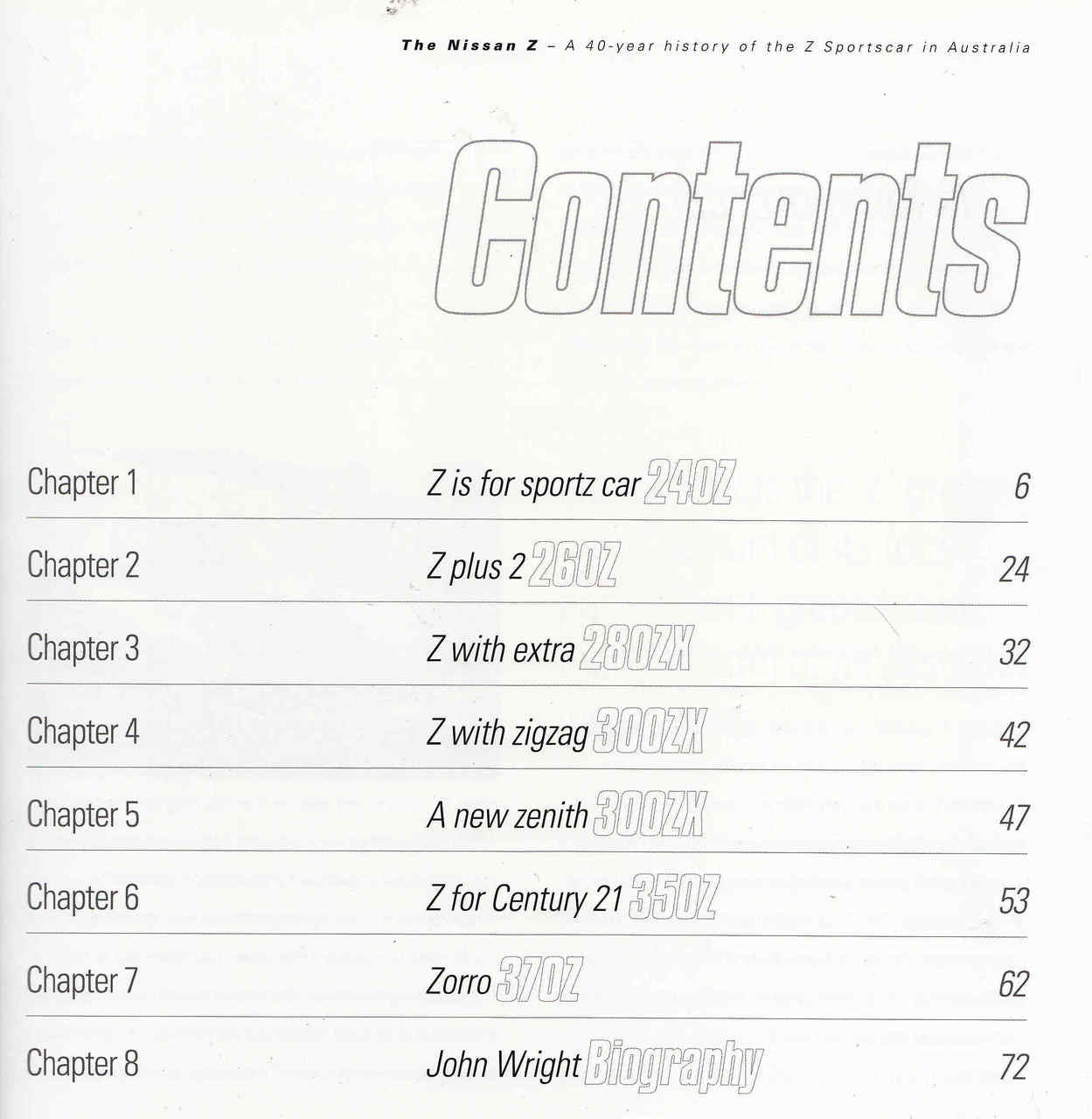 The Nissan Z - A 40-Year History Of The Z Sportscar In Australia (NISSANZ) - cont