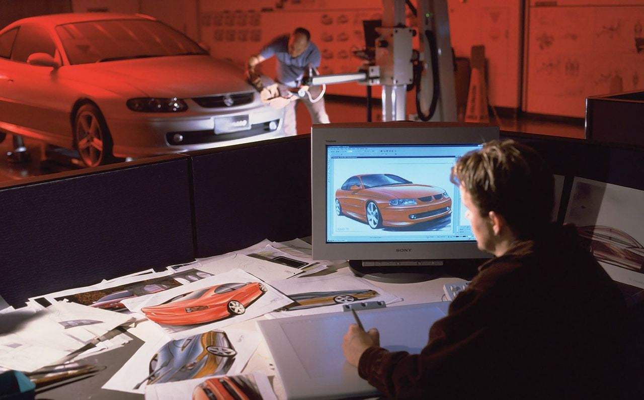 Crayon to CAD - A History of Post-War Automotive Design in Australia (Signed by Paul Beranger) (9780646978383)