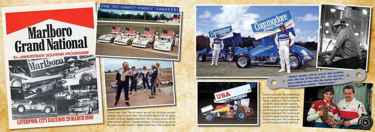 Speedway Action - Australian Oval Track Racing 1960 - 1990