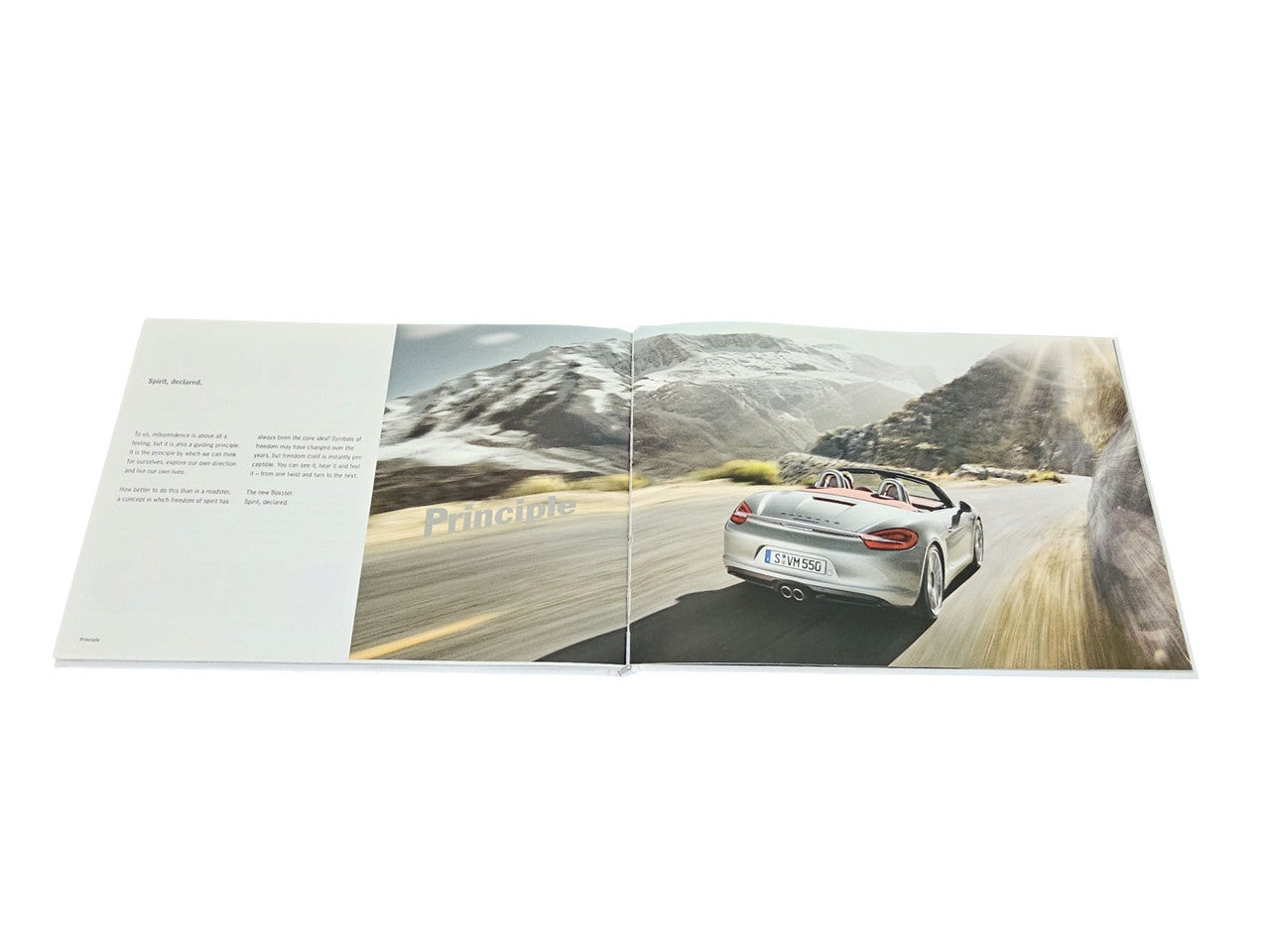The New Porsche Boxster (Sales Brochure 2012)
