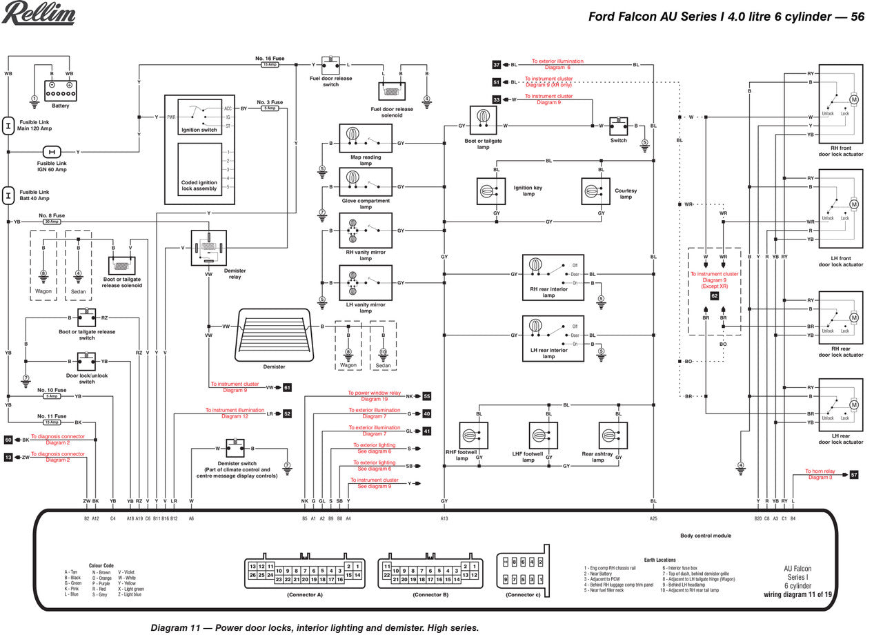 Rellim Wiring Diagrams volume 1 (RERW1, 9781876953102)