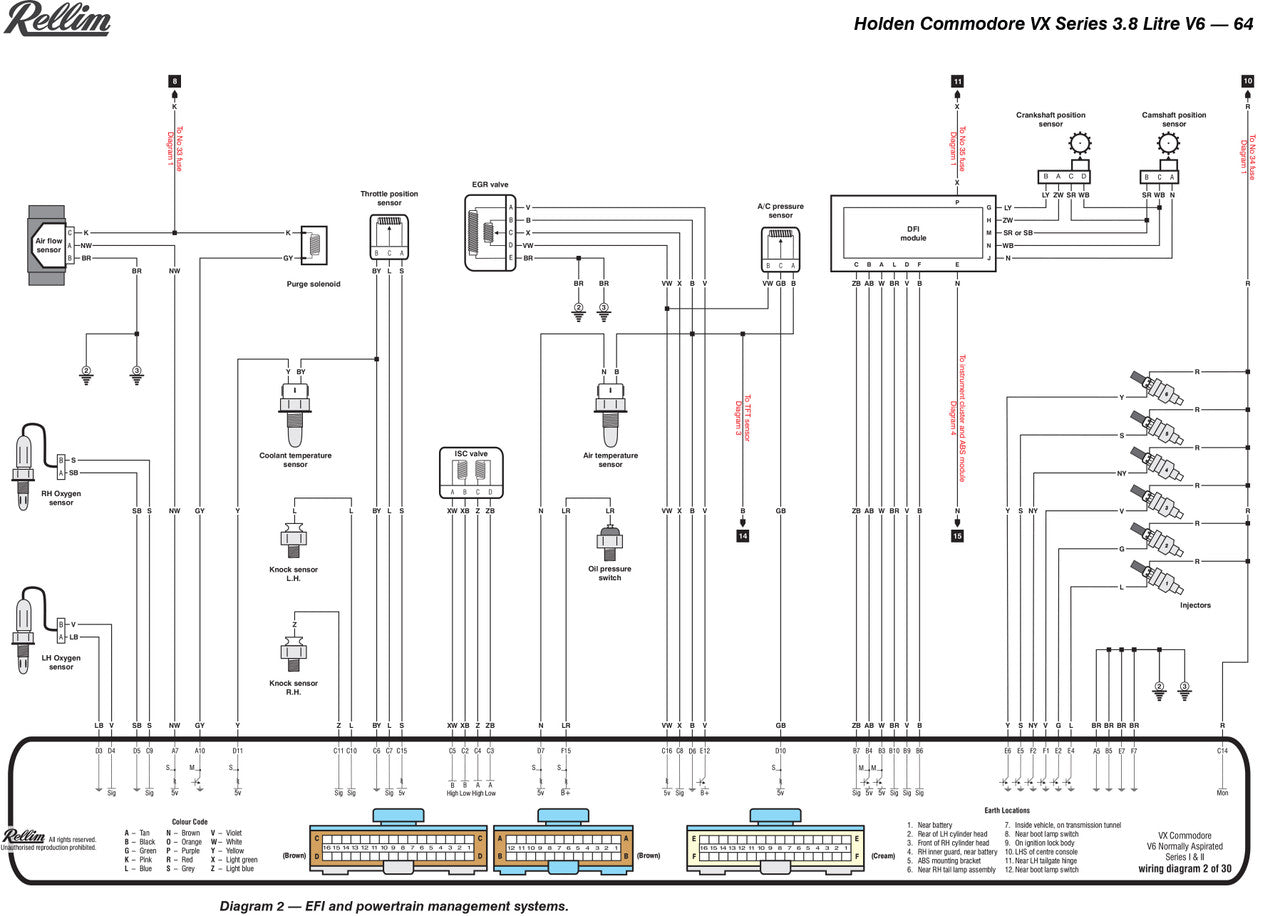 Rellim Wiring Diagrams volume 2 (RERW2, 9781876953157)