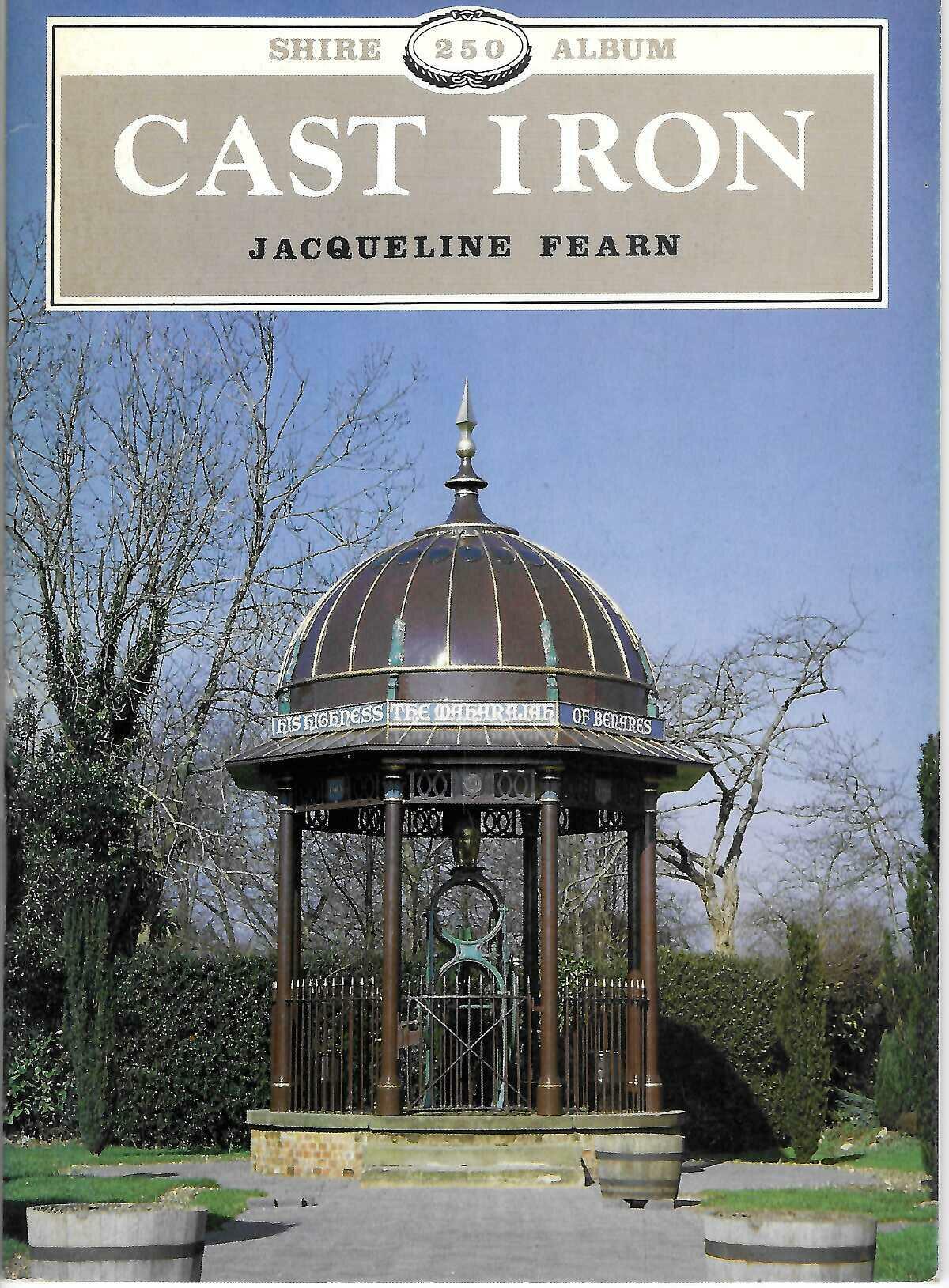 Cast Iron book by Jacqueline Fearn, first edition cover