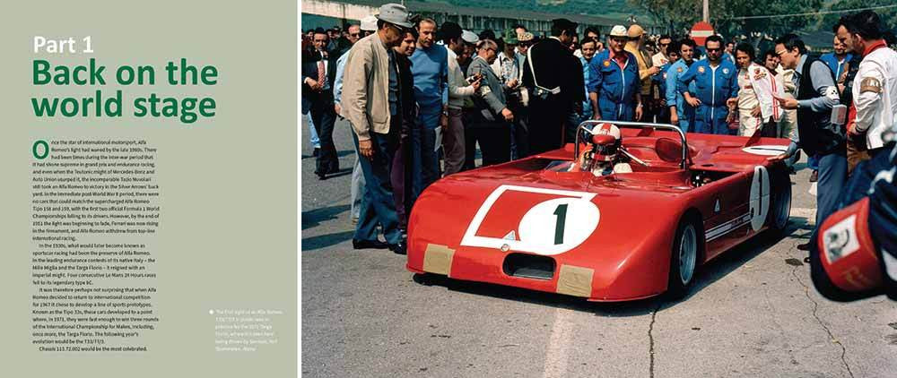 Alfa Romeo T33/TT/3 - The remarkable story of 115.72.002 -Exceptional Cars Series 10 (9781907085345)