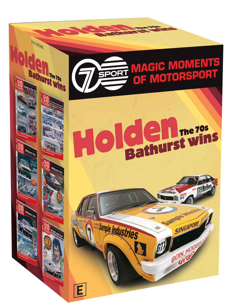Holden Bathurst Wins The 70s DVD Set