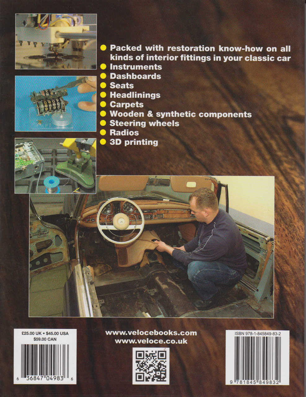 How to Restore Classic Car Interiors (Enthusiast's Restoration Manual) (9781845849832)