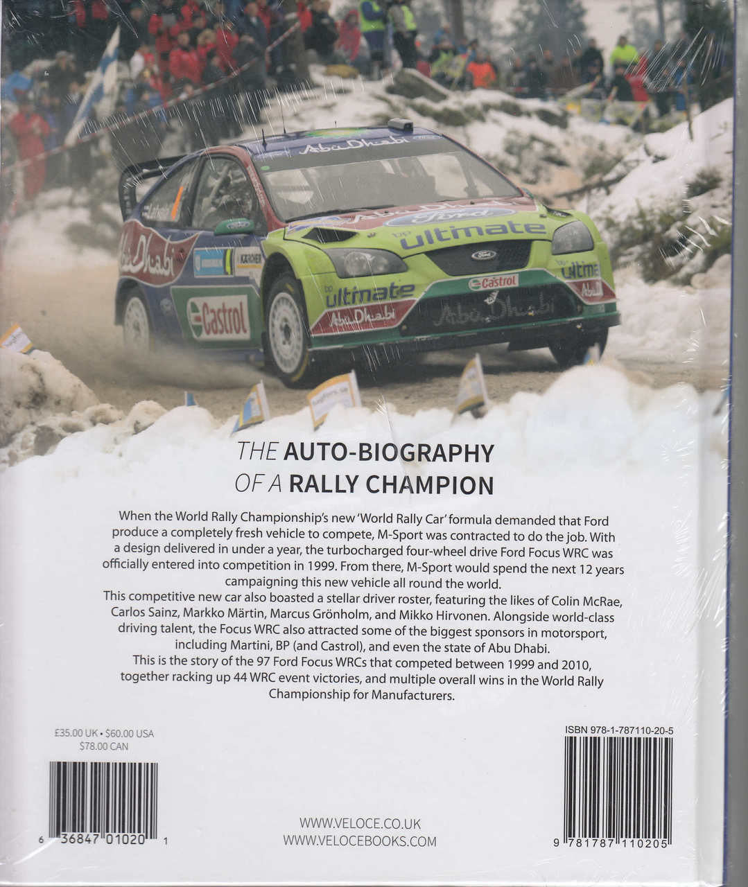 Ford Focus WRC – The Auto-Biography Of a Rally Champion (9781787110205)