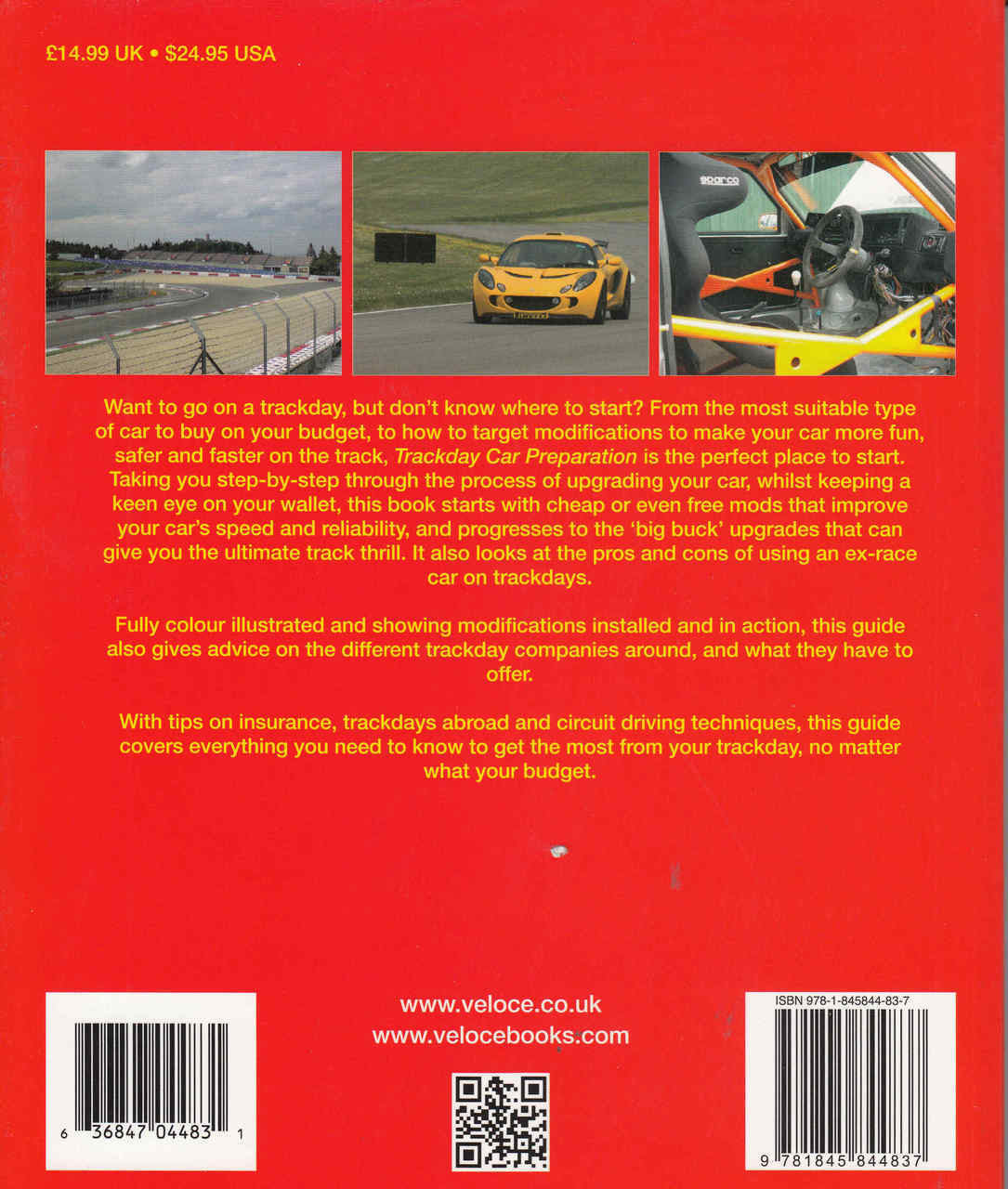 Trackday Car Preparation - SpeedPro Series  - back