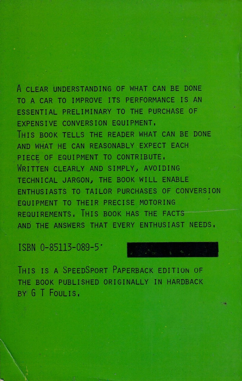 1972 paperback book with back-cover text and ISBN 0-85113-089-5.