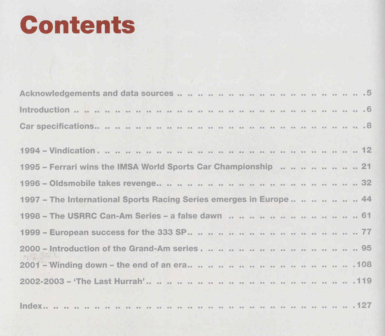 Ferrari 333 SP WSC Giants Series - cont
