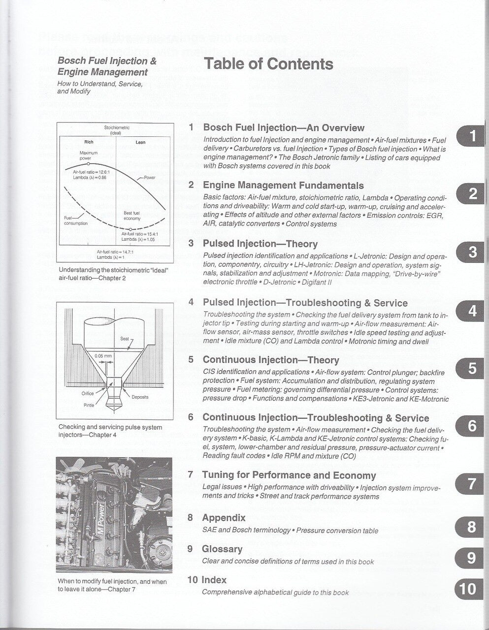 How to Understand, Service and Modify Bosch Fuel Injection & Engine Management Contents