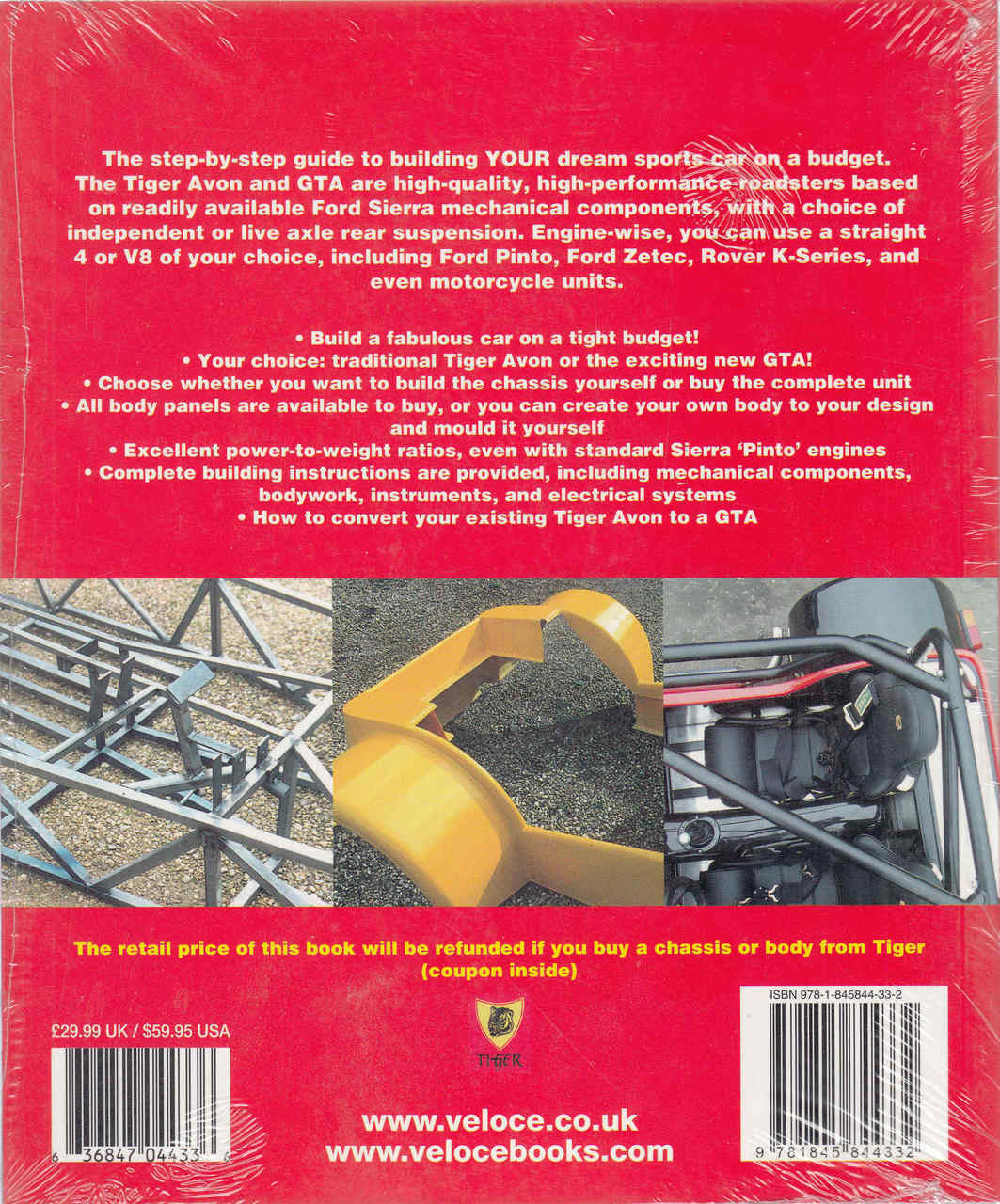 How To Build Tiger Avon Or GTA Sports Cars For Road Or Track - Updated & Revised New Edition (9781845844332)
