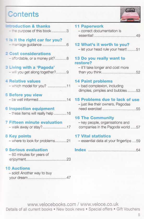 Mercedes-Benz (Pagoda) 230SL, 250SL, 280SL W113 : The Essential Buyer's Guide