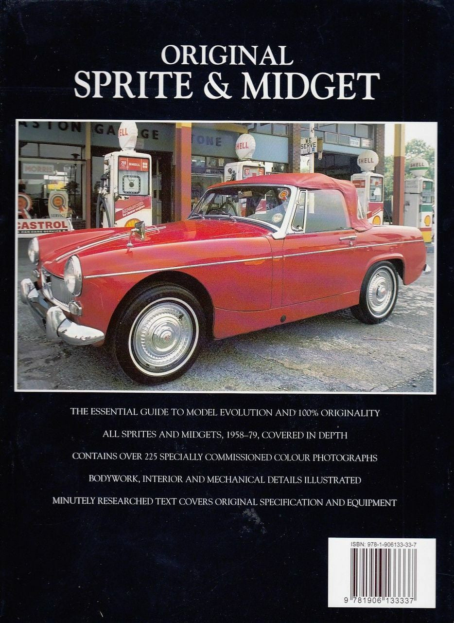 Original Sprite & Midget The Restorer's Guide Back Cover