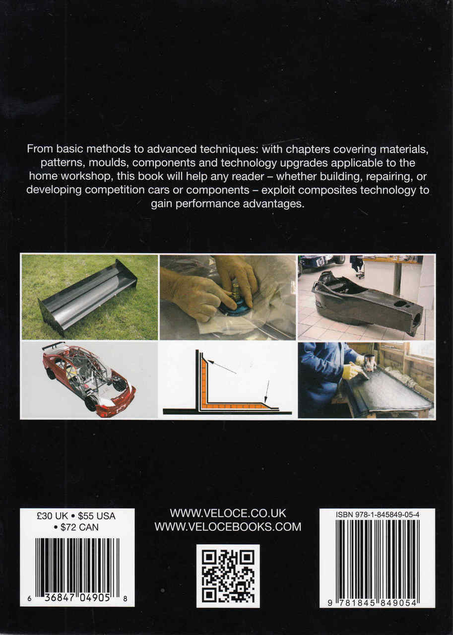 Competition Car Composites Revised 2nd Edition (9781845849054)  back