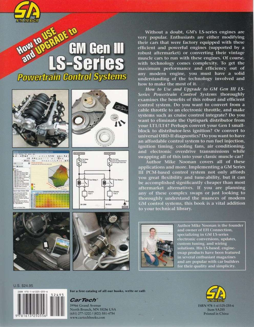 Automotive service manual page for GM Gen III LS-Series powertrain control systems